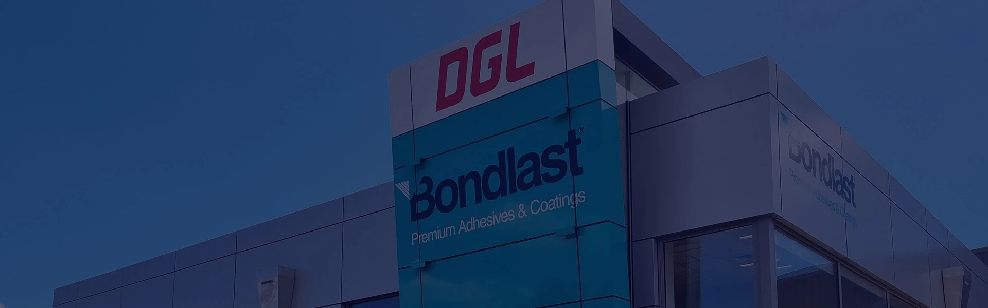 Banner Image - front view of DGL HQ